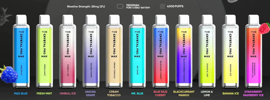 What are the Best Crytal Pro Max 4000 Flavours?