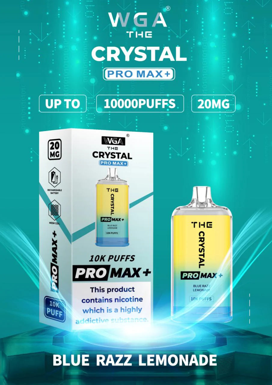 crystal pro max 10k puff vape