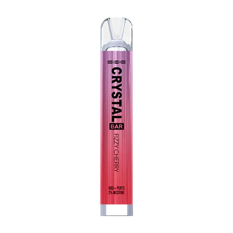 Crystal Bar 600 Puffs fizz cherry Disposable Vape