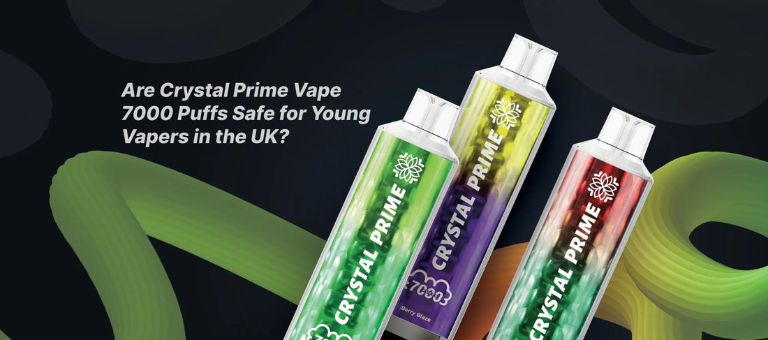 Are Crystal Prime Vape 7000 Puffs Safe for Young Vapers in the UK?