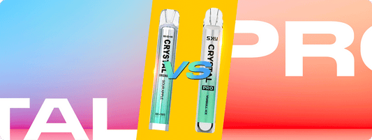 Crystal Bar 600 Puffs Vape Vs Crystal Pro 600 Puffs Vape!