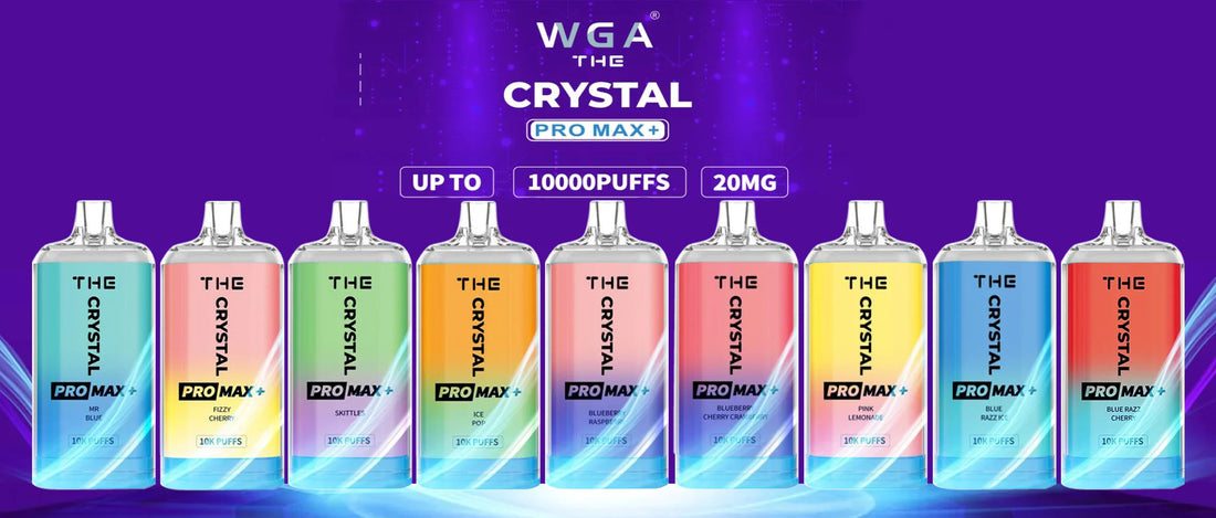Crystal Pro Max 10000 Puffs Vape Features and Flavours!