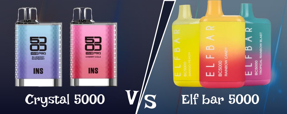 Elux Bar 5000 Puffs Vape VS Elf Bar 5000 Puffs Vape: A Comparative Analysis!