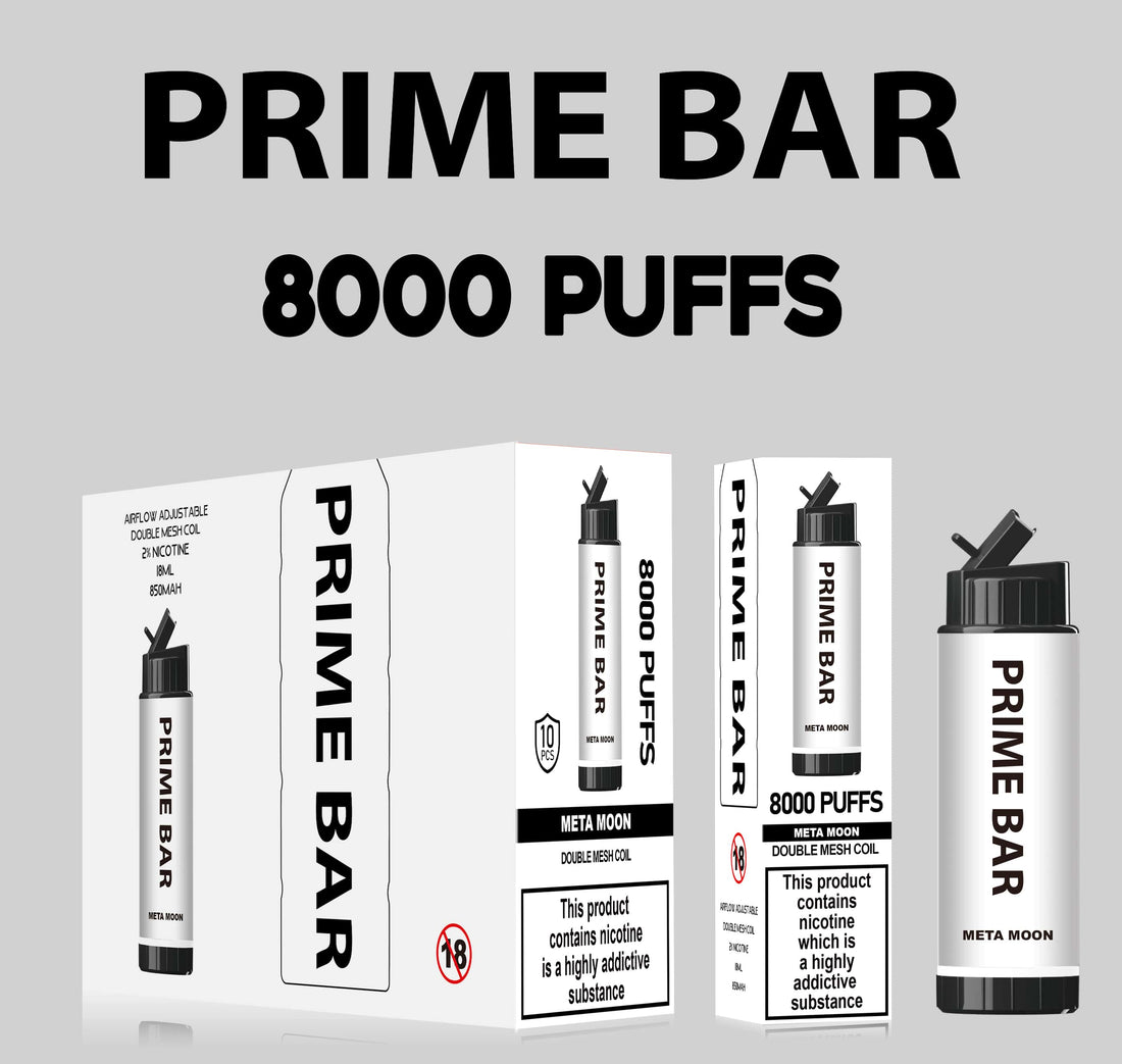 How Long to Charge Prime Bar Vape 8000 Puffs?