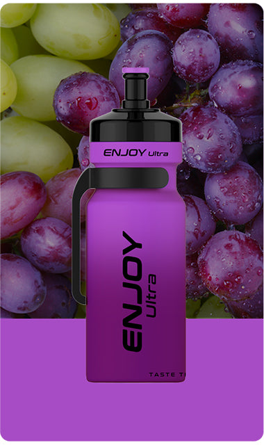 Enjoy Ultra 9000 Puffs vape grapes