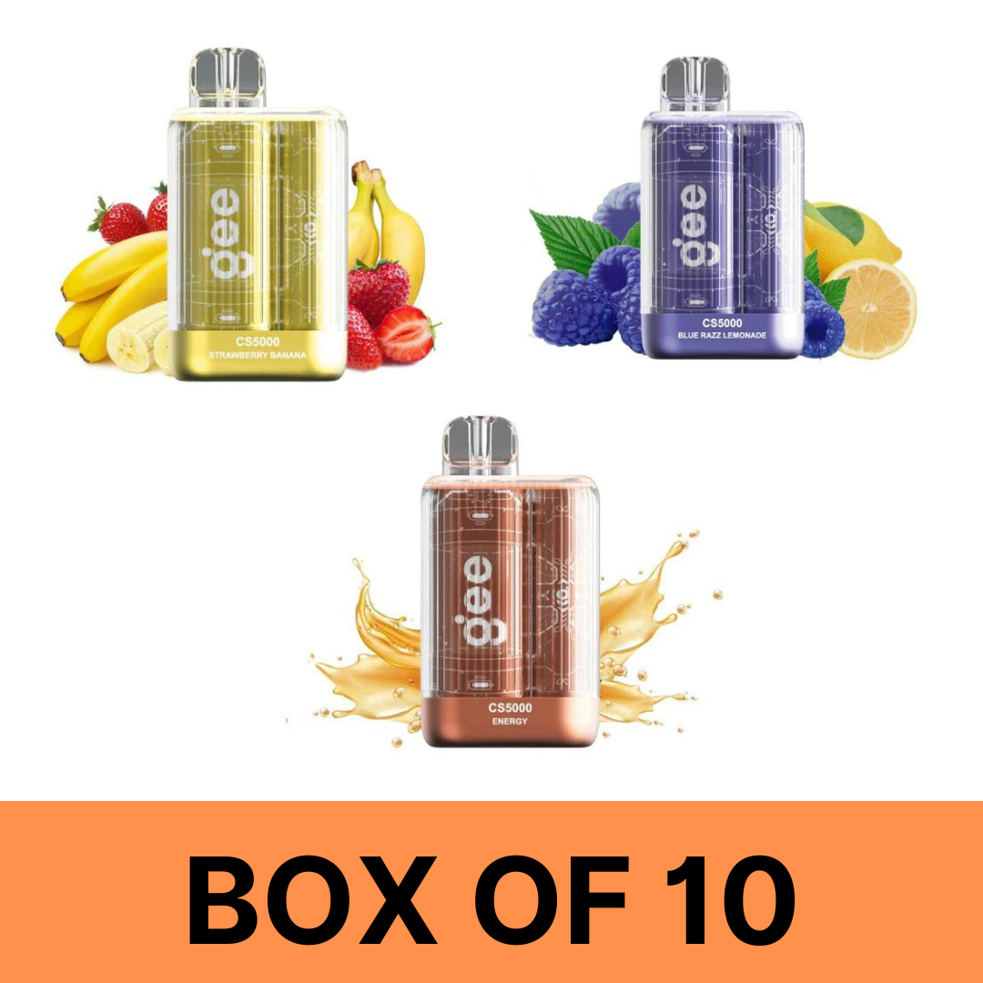 ELF BAR GEE 5000 PUFFS VAPE BOX OF 10