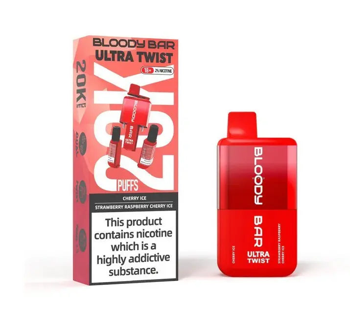 Bloody Bar Ultra Twist 20000 Puff Disposable Vape