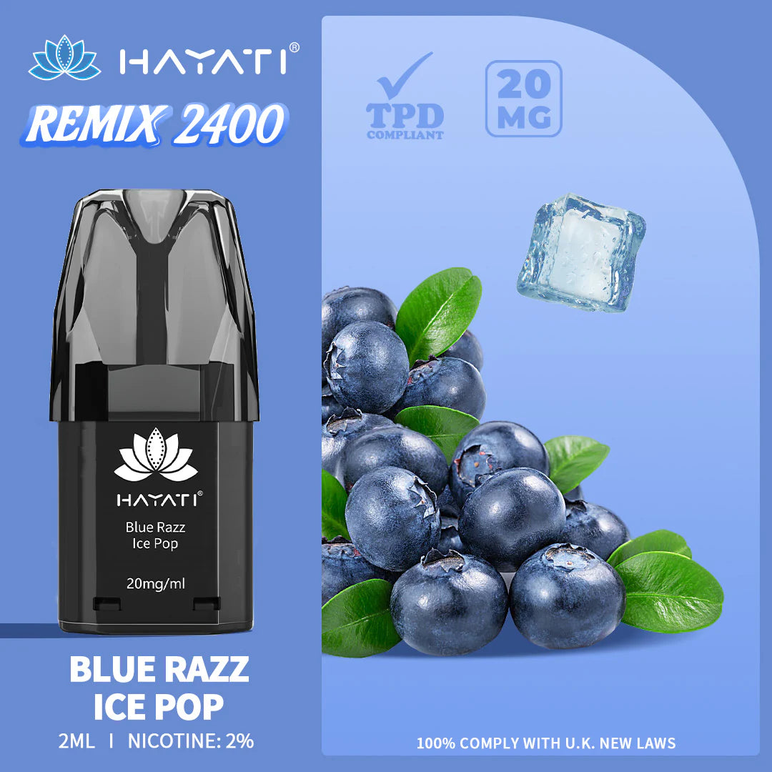 Hayati Remix 2400 Puffs Disposable Vape
