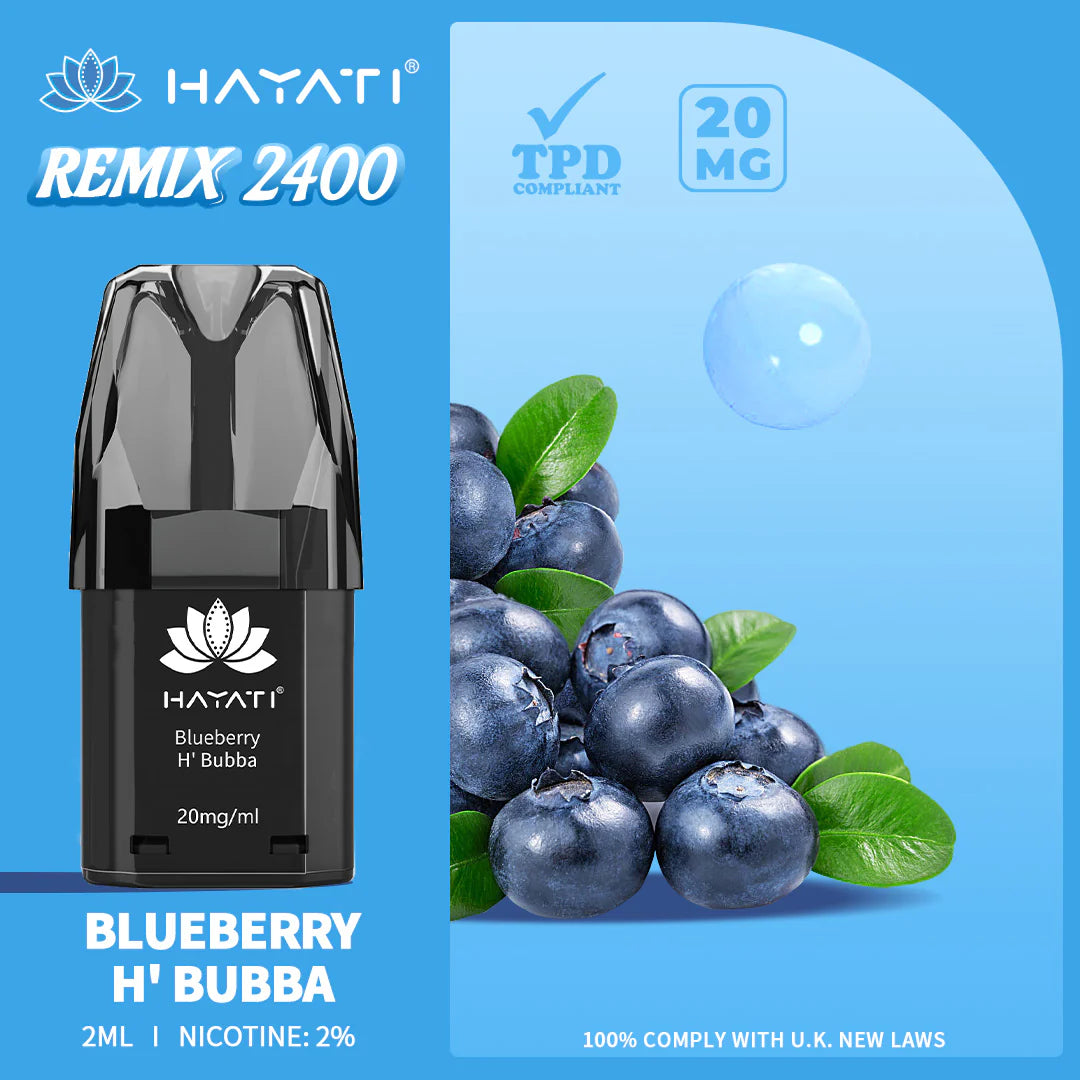 Hayati Remix 2400 Puffs Disposable Vape UK