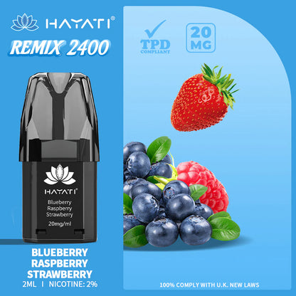 Hayati Remix 2400 Puffs Vape