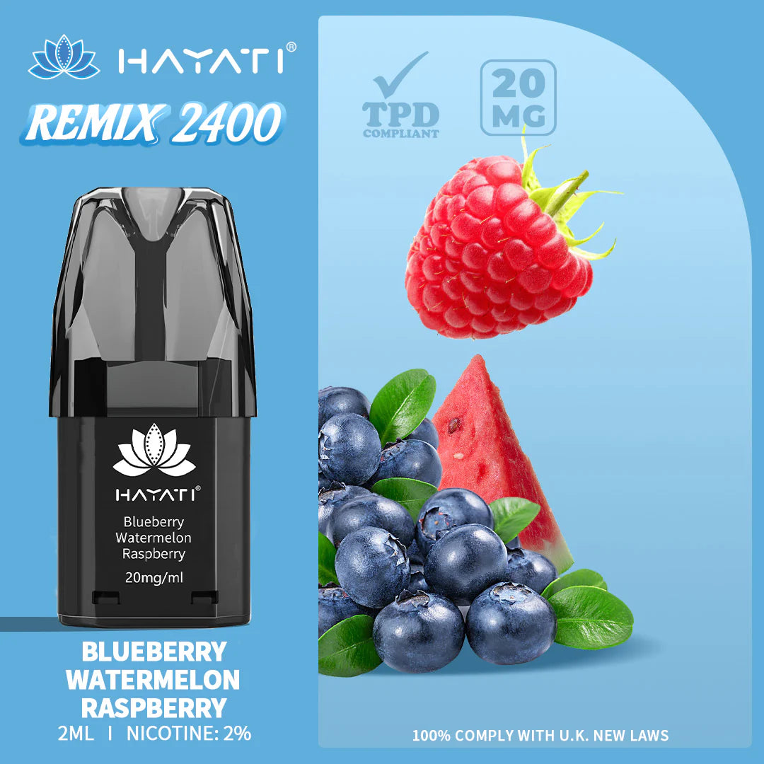 Hayati 2400 Puffs Disposable Vape