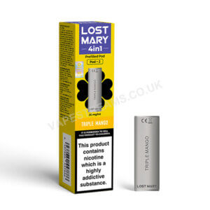 20mg Lost Mary 4-in-1 Pod Vape Kit – 2400 Puffs