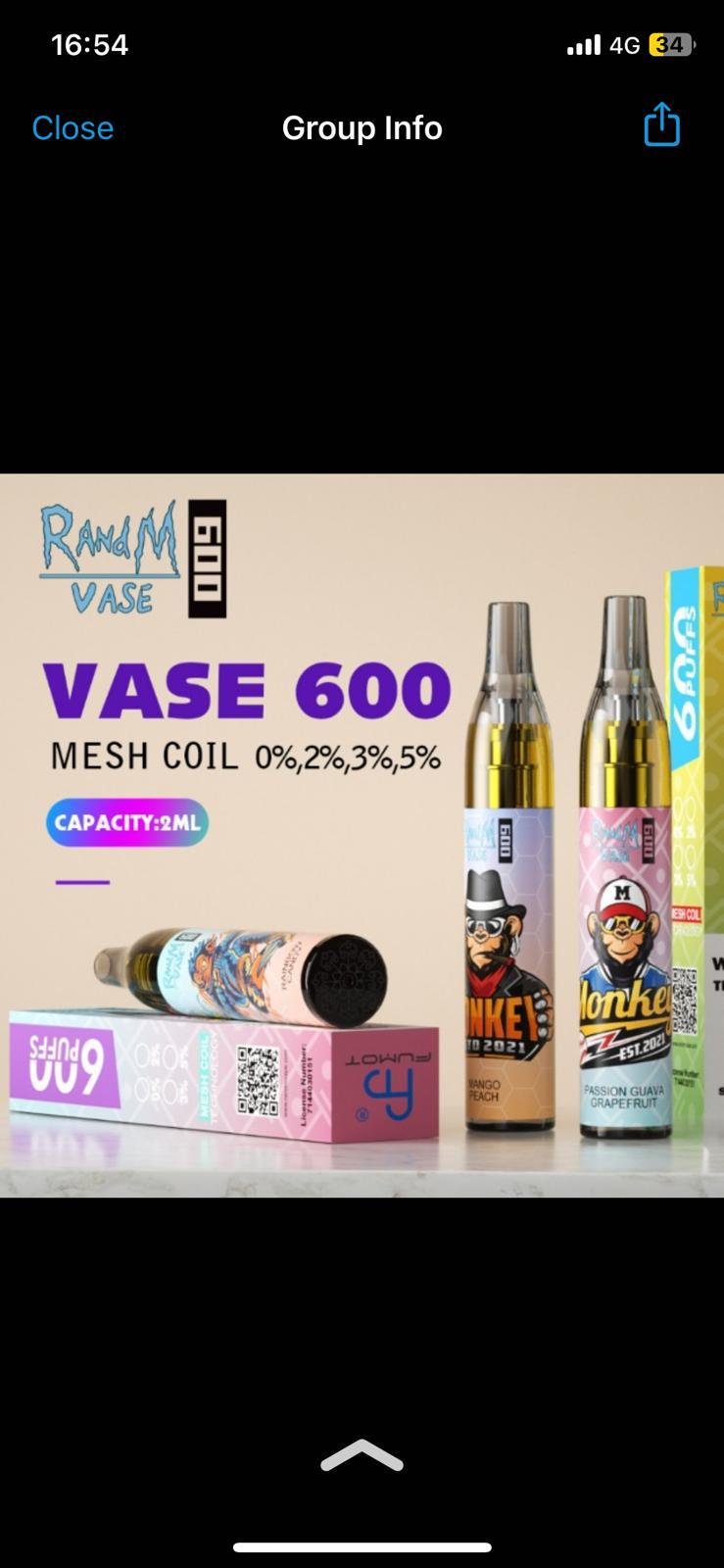 Randm Tornado 600 Puffs Vape