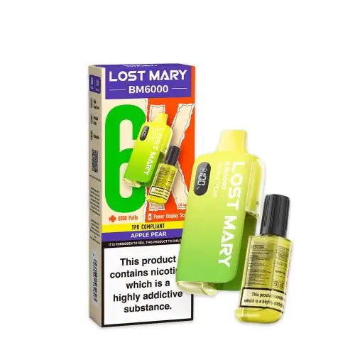 20mg Lost Mary BM6000 Puffs Disposable Vape