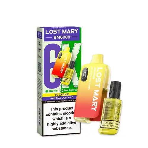 20mg Lost Mary BM6000 Puffs Disposable Vape