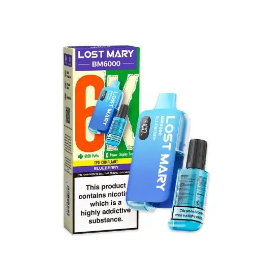 20mg Lost Mary BM6000 Puffs Disposable Vape