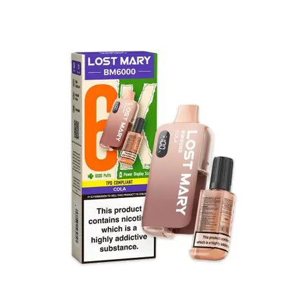 20mg Lost Mary BM6000 Puffs Disposable Vape