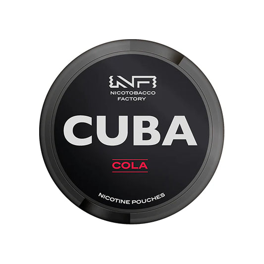 43mg CUBA Black Nicotine Pouches 