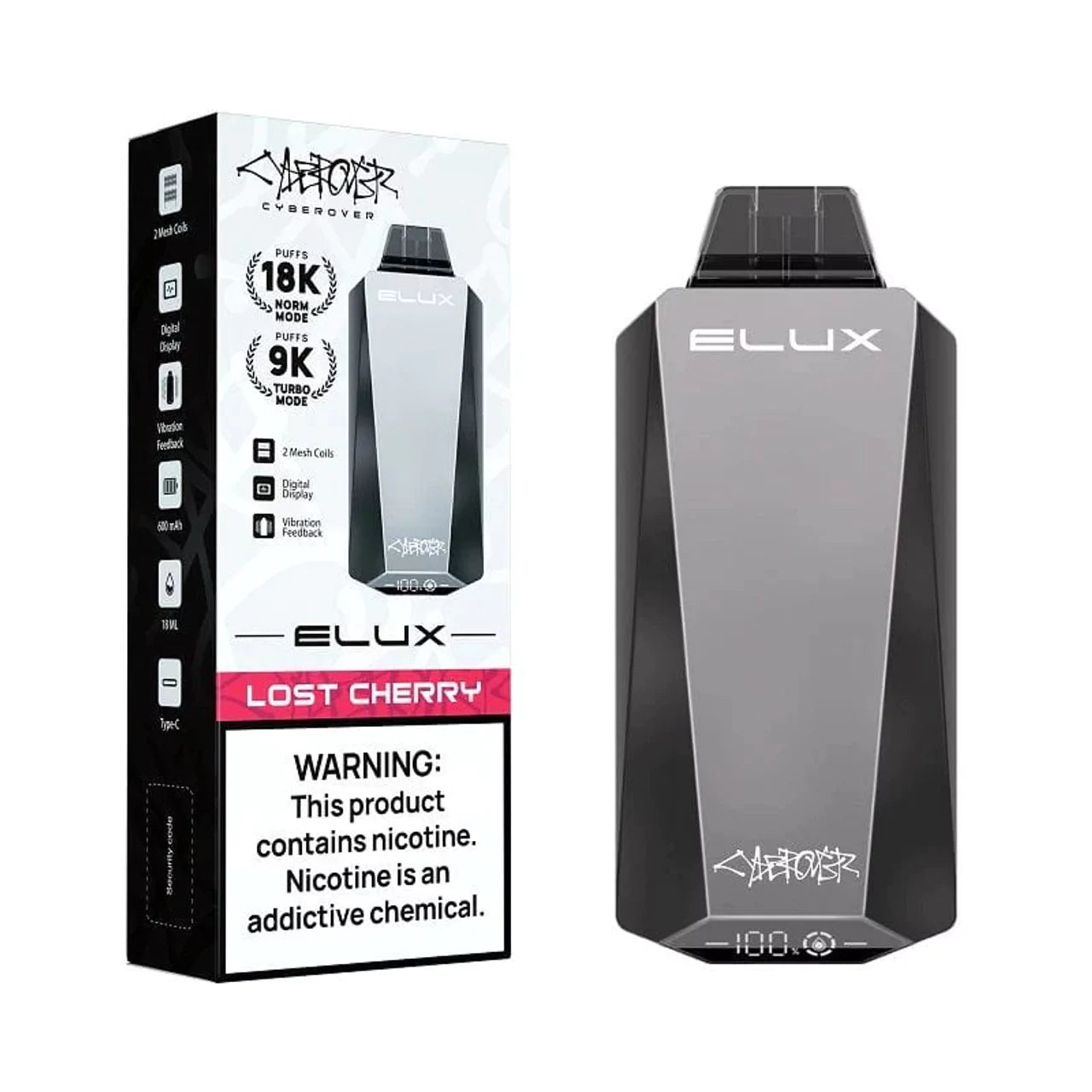 Elux Cyberover 15000 Puffs Vapes UK