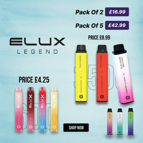 ELUX LEGEND 3500 PUFFS VAPE