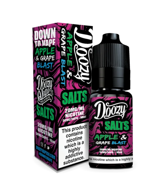 Doozy Nic Salts Apple And Grape Blast 20mg & 10mg 10ml