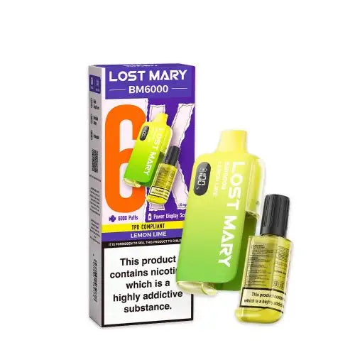 20mg Lost Mary BM6000 Puffs Disposable Vape