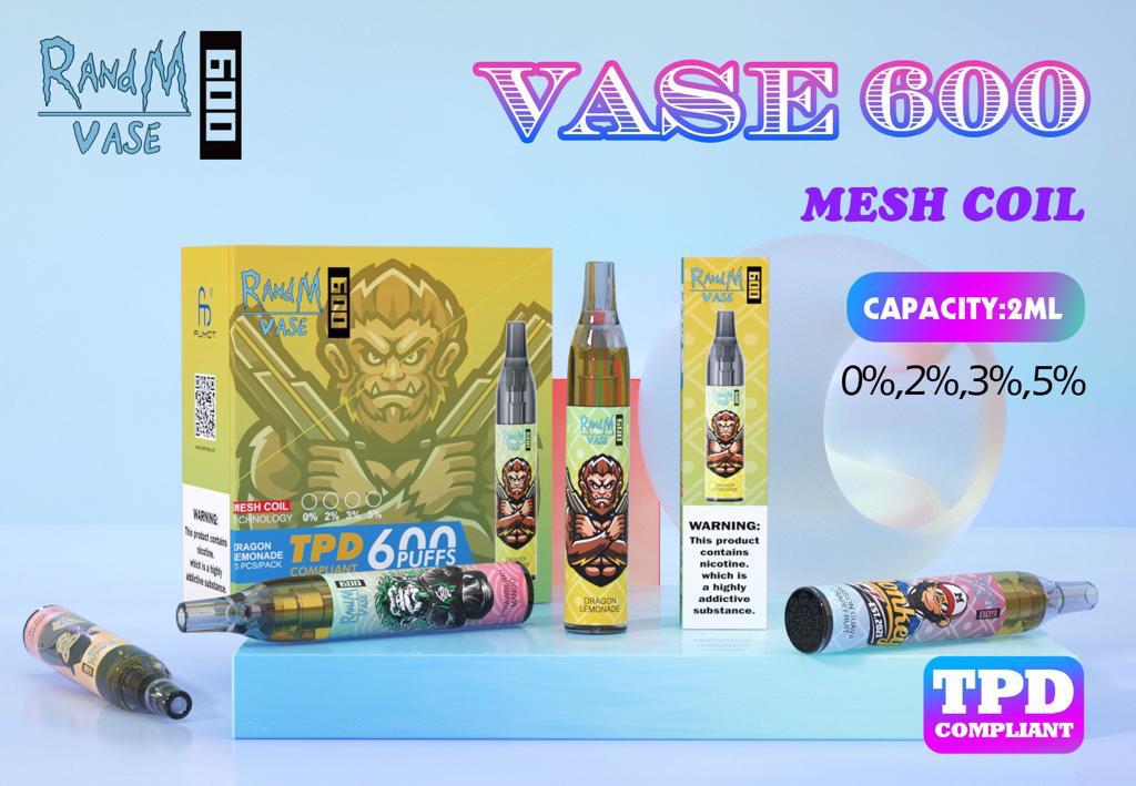 randmv ase 600 puffs vape