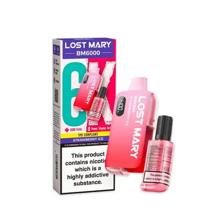 20mg Lost Mary BM6000 Puffs Disposable Vape