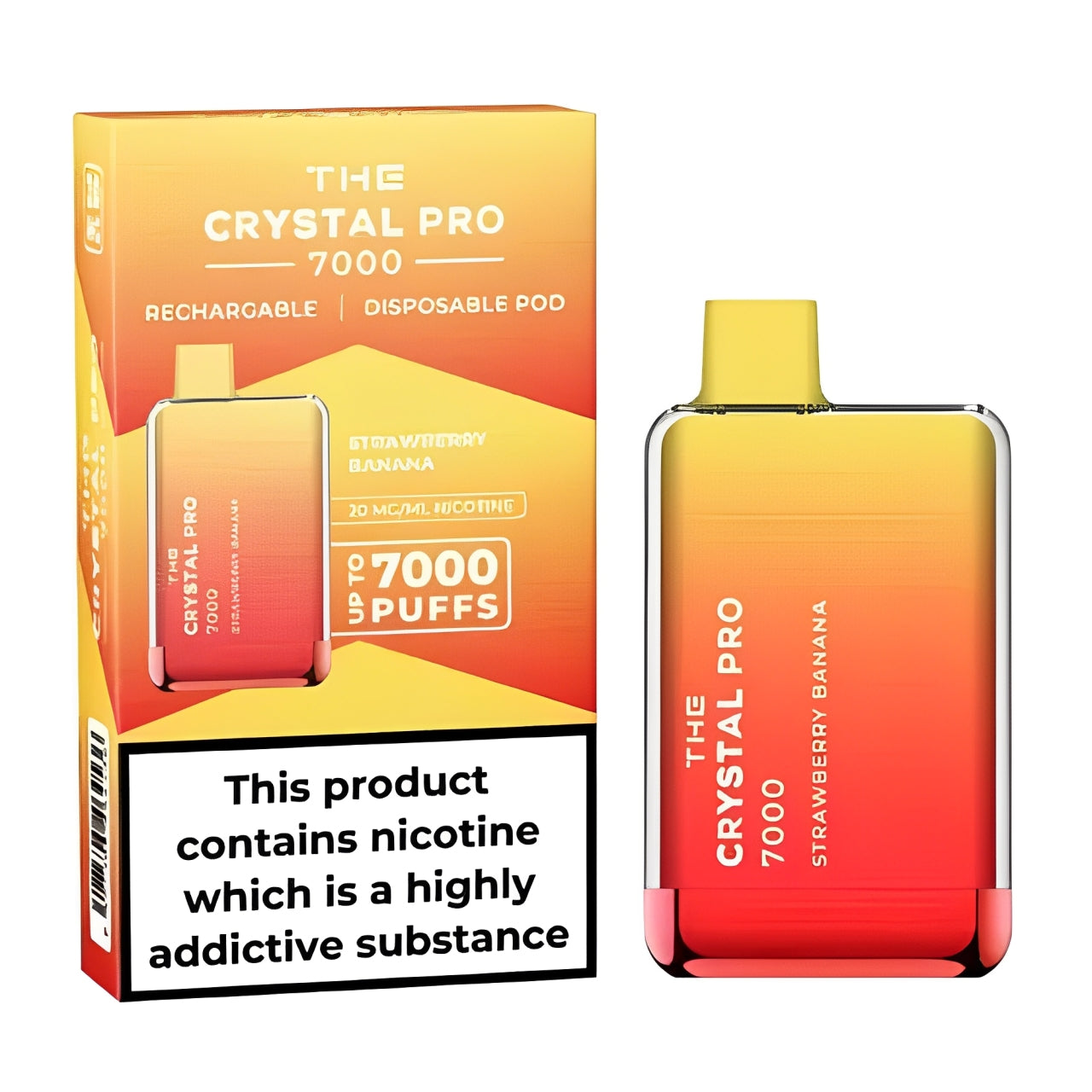 20mg Crystal Pro 7000 Puffs Vape