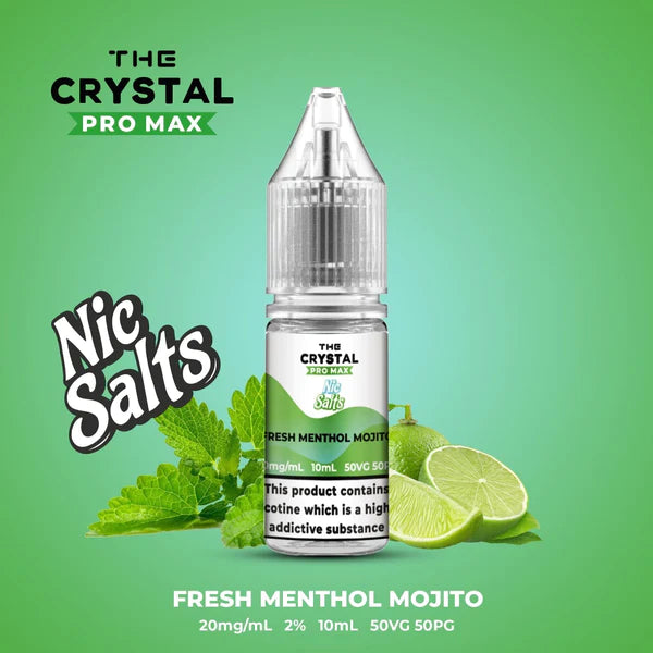 Crystal Pro Max Nic Salts E-Liquid Hayati