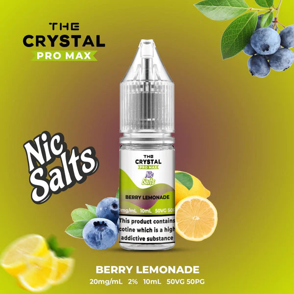 Crystal Pro Max Nic Salts E-Liquid 
