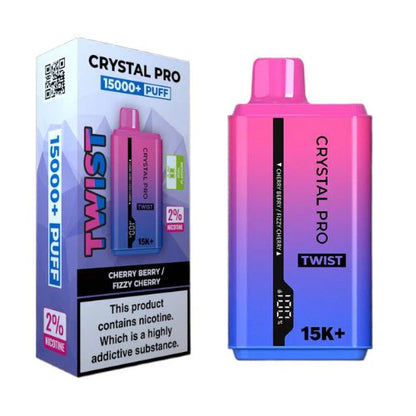 crystal pro twist-15000 puff vape