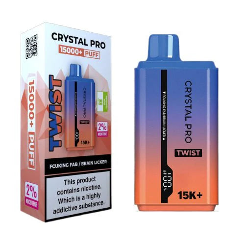 20mg Crystal Pro Twist 15000 Puff Disposable Vape