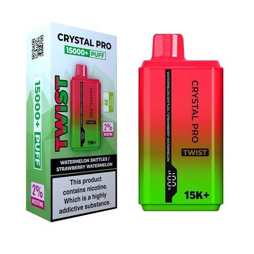 crystal pro twist 15000 puff vape uk
