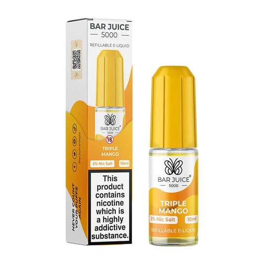 Triple Mango Nic Salt E-Liquid by Bar Juice 5000