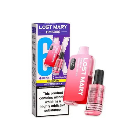 20mg Lost Mary BM6000 Puffs Disposable Vape