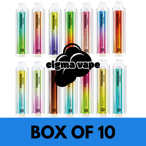 ELUX FIREROSE VAPE 4500 PUFFS BOX OF 10