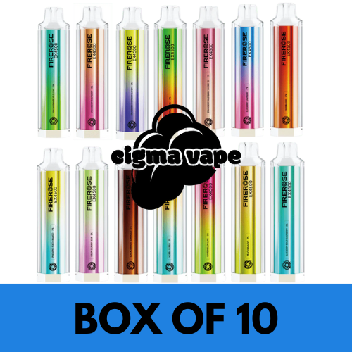 Elux Firerose 4500 Puffs Vape Box of 10