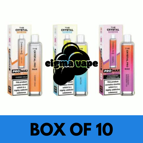 CRYSTAL PRO MAX 4000 PUFFS BOX OF 10