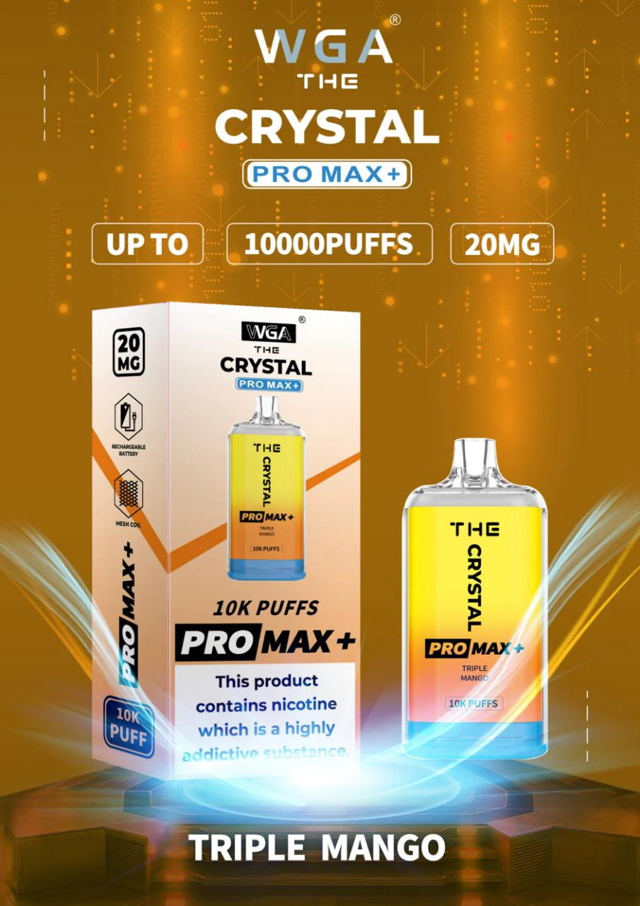 Crystal Pro Max Disposable Vape 10000 Puffs
