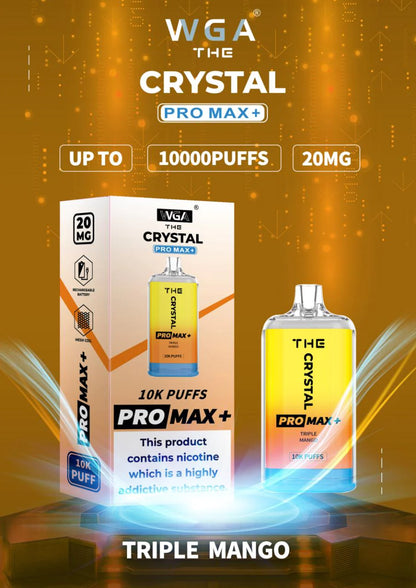 crystal pro max 10000 puff disposable vape 