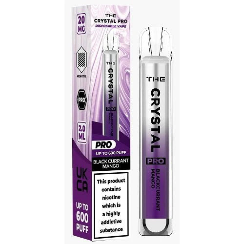 CRYSTAL PRO VAPE 600 PUFFS