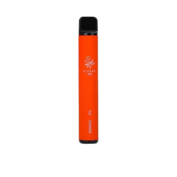 ELF BAR 600 PUFFS DISPOSABLE VAPE 20mg